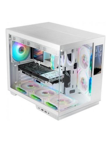 Mars Gaming MC-MIRAGE Blanca ATX Caja para PC