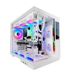 Mars Gaming MC-MIRAGE Blanca ATX Caja para PC