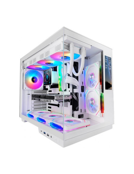 Mars Gaming MC-MIRAGE Blanca ATX Caja para PC