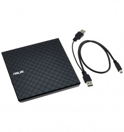 Grabadora externa ASUS DVD SDRW-08D2S-U Negra