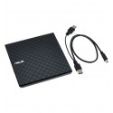 Grabadora externa ASUS DVD SDRW-08D2S-U Negra
