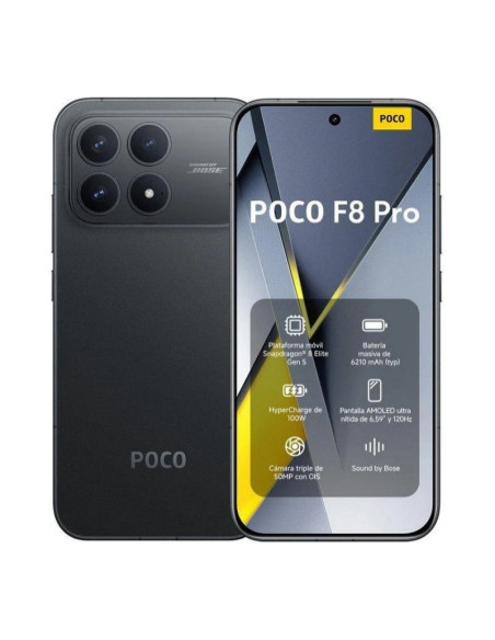 Smartphone Xiaomi POCO F8 Pro 12GB 512GB Negro (5G)
