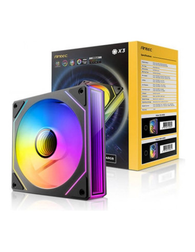 Antec Vision 120 aRGB 120mm Pack 3 Ventiladores PC
