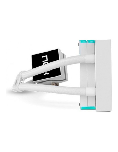 NOX Hummer M-240 LCD Blanca 240mm Refrigeración líquida PC