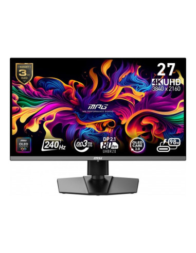 MSI MPG 272URX QD-OLED 26.5" UHD 4K 240Hz