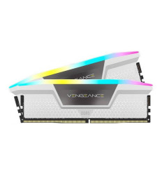 Corsair Vengeance RGB 32GB DDR5 (2x16GB) 7200MHz CL34 Blanca