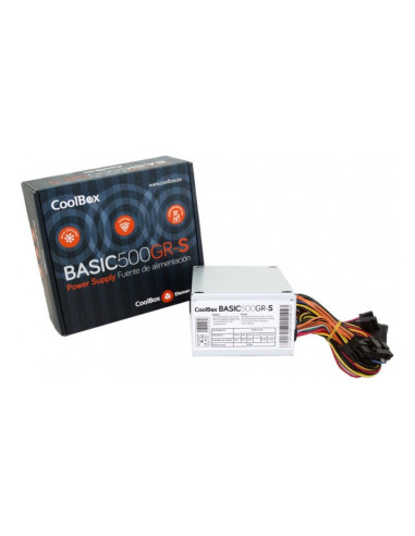 Coolbox SFX 500GR-S Fuente de alimentación 500W