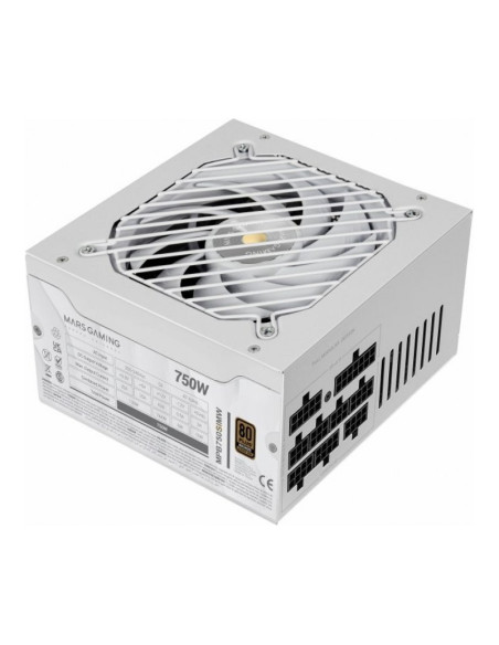 Mars Gaming MPB750SIM Fuente de alimentación Blanca 750W