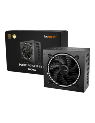 Be Quiet! Pure Power 13M ATX 3.1 (PCIe 5.1) Fuente de alimentación 1000W