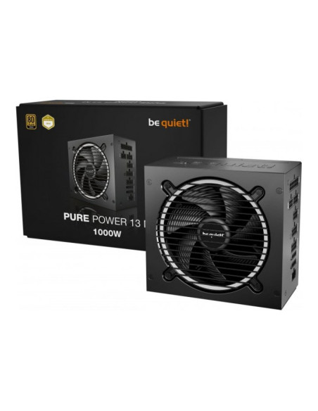 Be Quiet! Pure Power 13M ATX 3.1 (PCIe 5.1) Fuente de alimentación 1000W