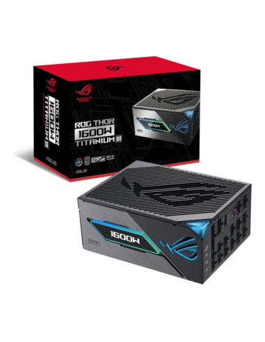 Asus ROG Thor 1600W Titanium III ATX 3.1 (PCIe 5.0) Fuente de alimentación 1600W