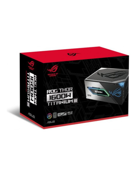 Asus ROG Thor 1600W Titanium III ATX 3.1 (PCIe 5.0) Fuente de alimentación 1600W
