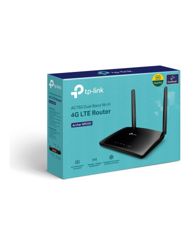 TP-Link Archer MR200 Router 4G LTE AC750