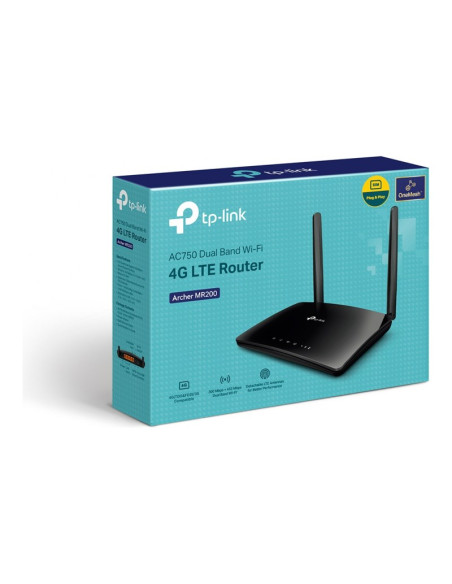 TP-Link Archer MR200 Router 4G LTE AC750