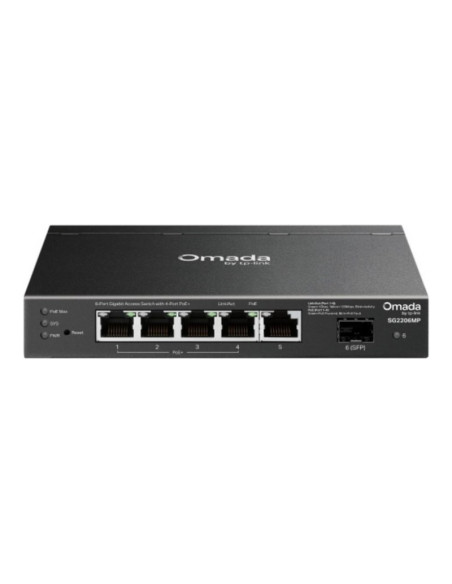 TP-Link Omada SG2206MP Switch 6 puertos