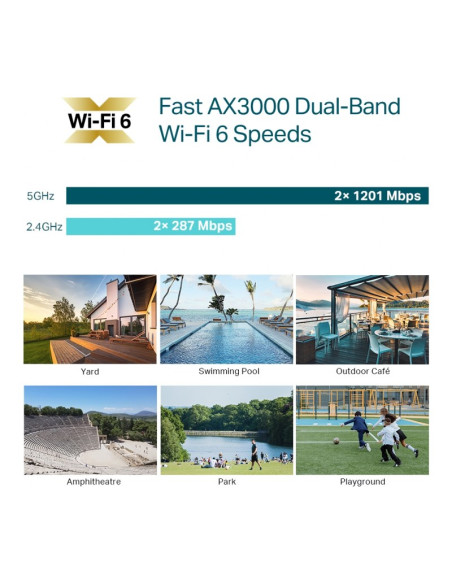TP-Link Omada EAP650 D120-Outdoor Punto de acceso AX3000
