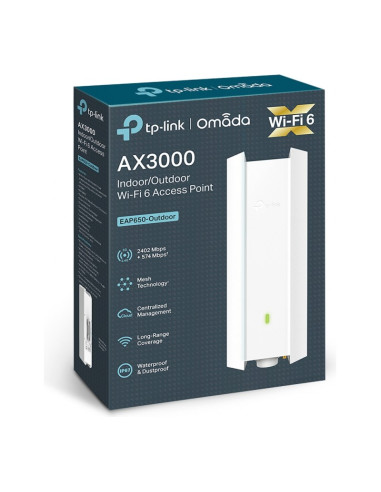 TP-Link Omada EAP650 D120-Outdoor Punto de acceso AX3000