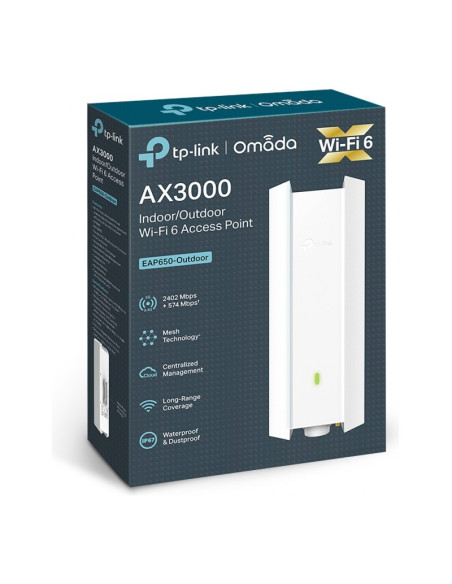 TP-Link Omada EAP650 D120-Outdoor Punto de acceso AX3000