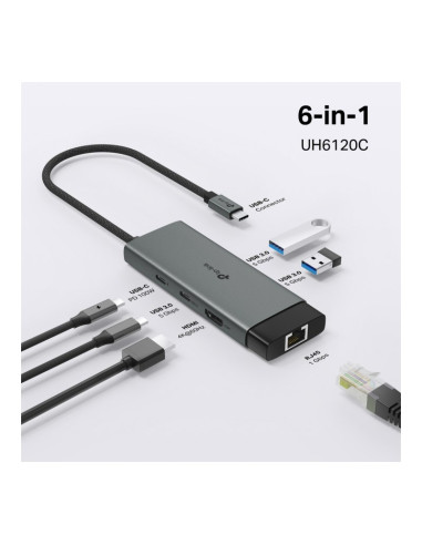 Tp-Link UH6120C DockStation USB-C