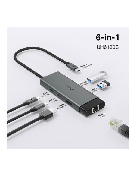 Tp-Link UH6120C DockStation USB-C