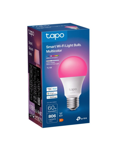 Tp-Link Tapo TL13E 6500K WiFi E27 Bombilla inteligente