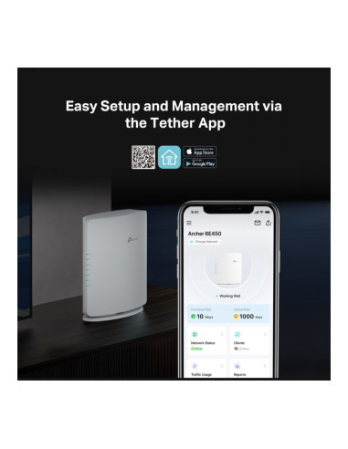 TP-Link Archer BE450 Router Wi-Fi 7