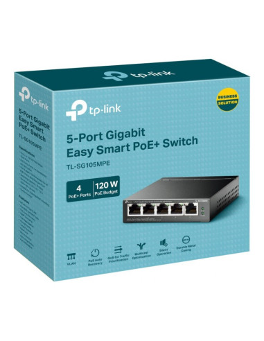 TP-Link TL-SG105MPE Switch 5 puertos