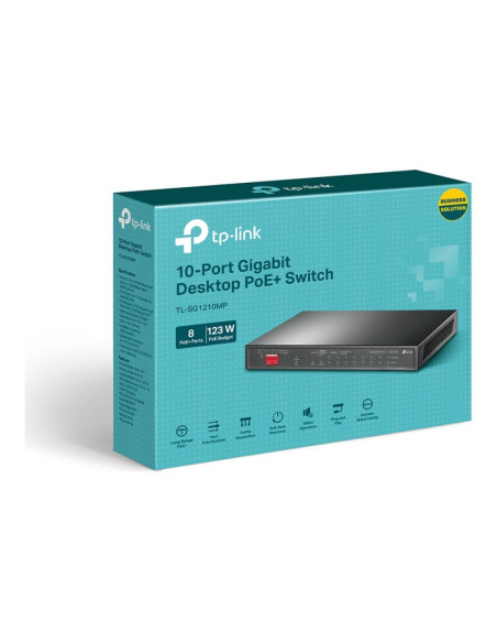 TP-Link TL-SG1210MP Switch 10 puertos