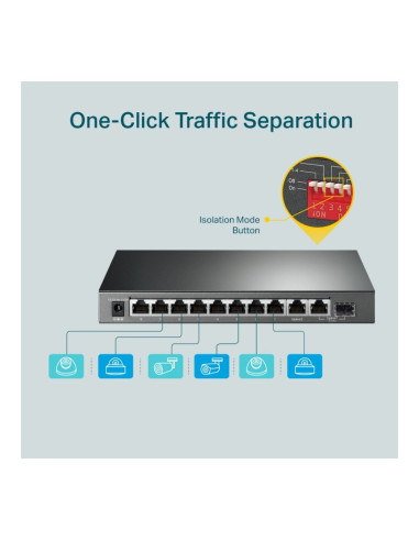 TP-Link TL-SG1210MP Switch 10 puertos