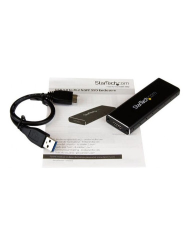 Caja externa Startech SM2NGFFMBU33 M.2 a USB 3.0