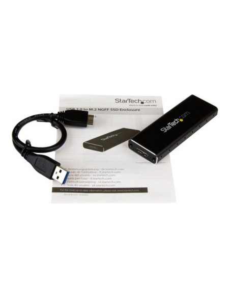 Caja externa Startech SM2NGFFMBU33 M.2 a USB 3.0
