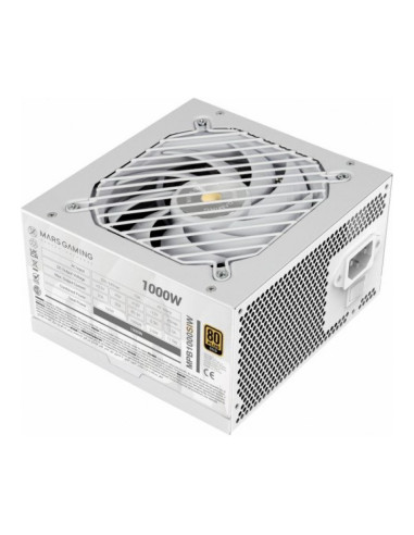 Mars Gaming MPB1000SI Fuente de alimentación Blanca 1000W