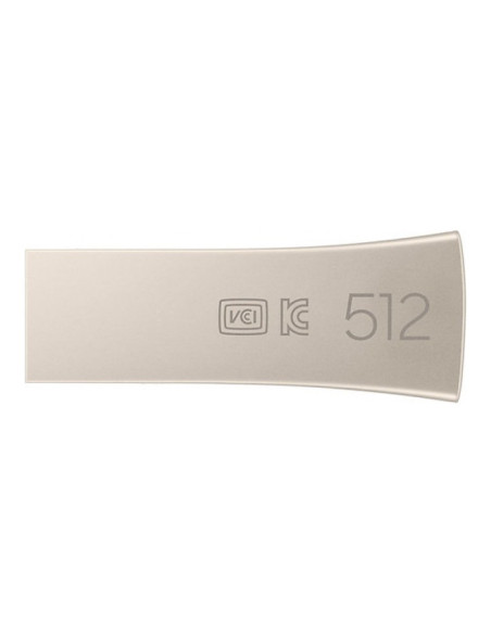 Pendrive Samsung Bar Plus 512GB Plata brillante USB 3.1