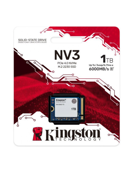 SSD Kingston NV3 500GB PCIe 4.0 NVMe M.2 2230