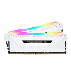 Corsair Vengeance RGB Pro 16GB DDR4 (2x8GB) 3200MHz CL16 Blanca