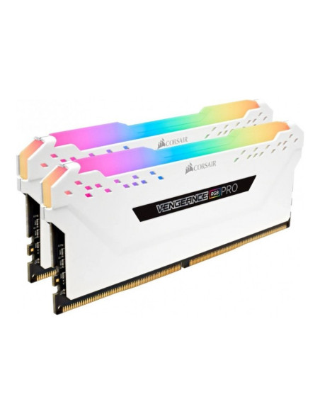 Corsair Vengeance RGB Pro 16GB DDR4 (2x8GB) 3200MHz CL16 Blanca