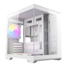 Antec CX60M aRGB Blanca Micro-ATX Caja para PC