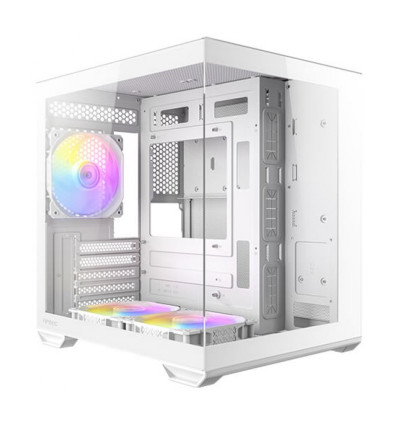 Antec CX60M aRGB Blanca Micro-ATX Caja para PC