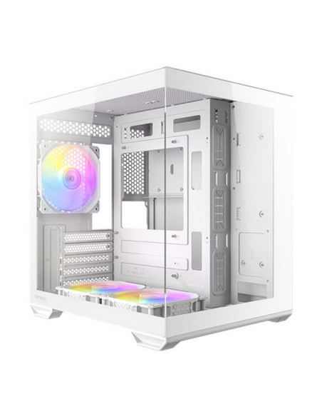 Antec CX60M aRGB Blanca Micro-ATX Caja para PC