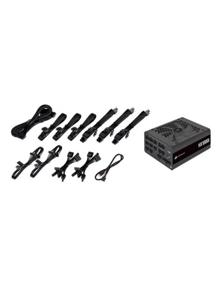 Corsair HX1000i 1000W 80+ Platinum ATX 3.0 PCIe 5.0 Fuente de alimentacion 1000W