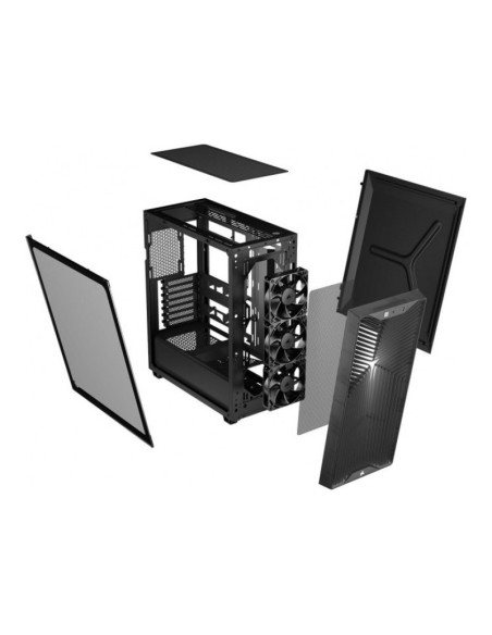 Corsair 3200D RS Smoke ATX Caja para PC