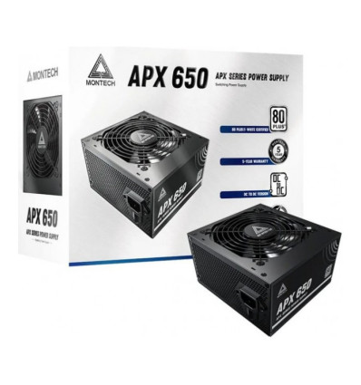 Montech APX650 Fuente de alimentación 650W