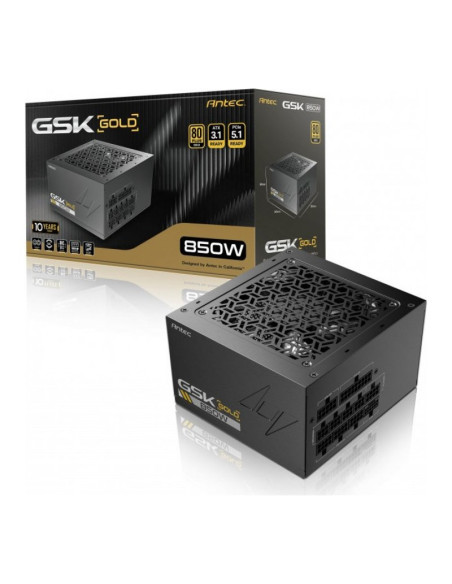 Antec GSK850 V2 ATX 3.1 (PCIe 5.1) Fuente de alimentación 850W