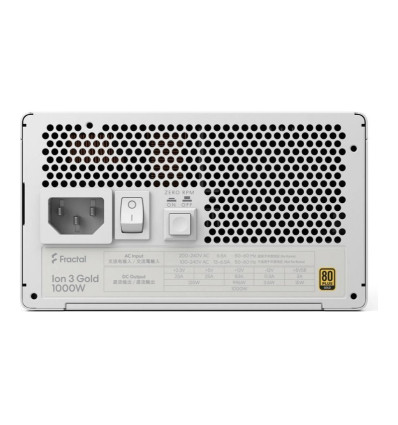 Fractal Design ION 3 Fuente de alimentación Blanca 1000W