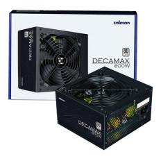 Zalman Decamax 600W ZM600-LX3 Black Fuente de alimentación 600W