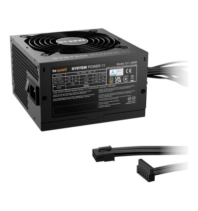 Be Quiet! System Power 11 ATX 3.1 (PCIe 5.1) Fuente de alimentación 450W