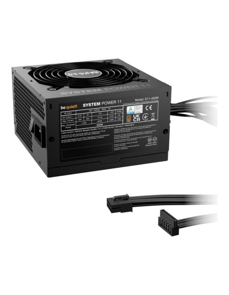 Be Quiet! System Power 11 ATX 3.1 (PCIe 5.1) Fuente de alimentación 450W