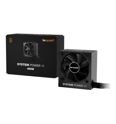 Be Quiet! System Power 11 ATX 3.1 (PCIe 5.1) Fuente de alimentación 450W