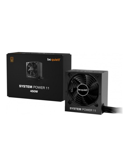 Be Quiet! System Power 11 ATX 3.1 (PCIe 5.1) Fuente de alimentación 450W