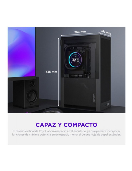 NZXT H2 Flow (2026) Mini-ITX Caja para PC